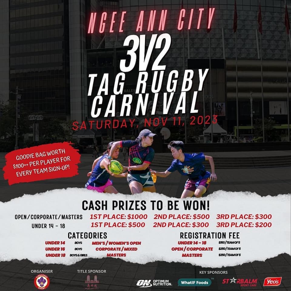 Ngee Ann City 3V2 Tag Rugby Carnival (Singapore)