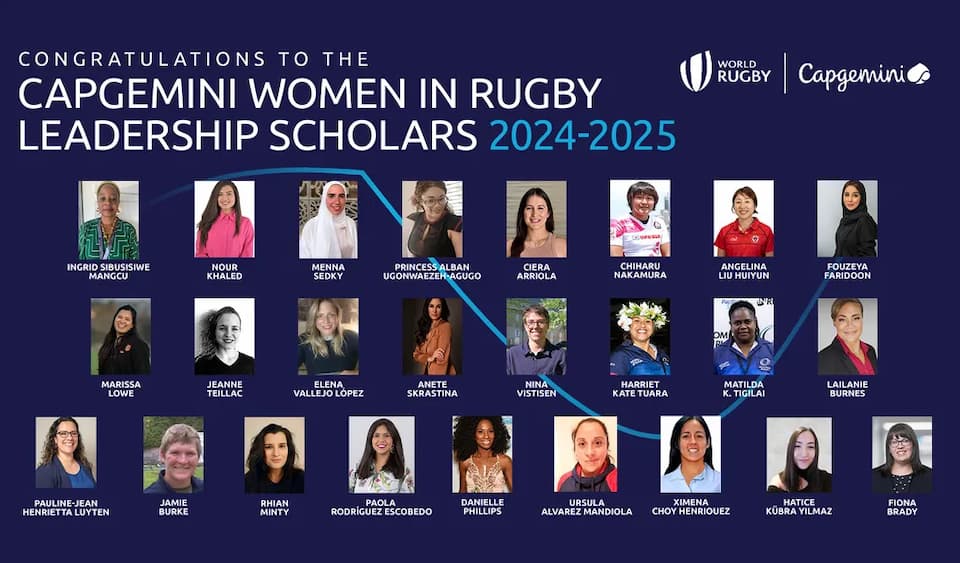 Capgemini Women in Rugby Leadership Programme 2024-2025