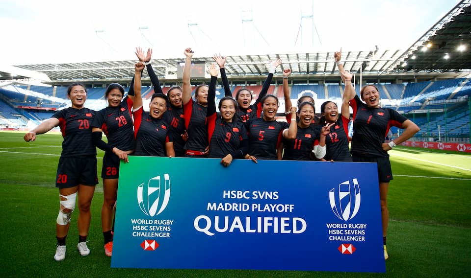 China Women 7s - World Rugby Madrid SVNS 2024 qualified