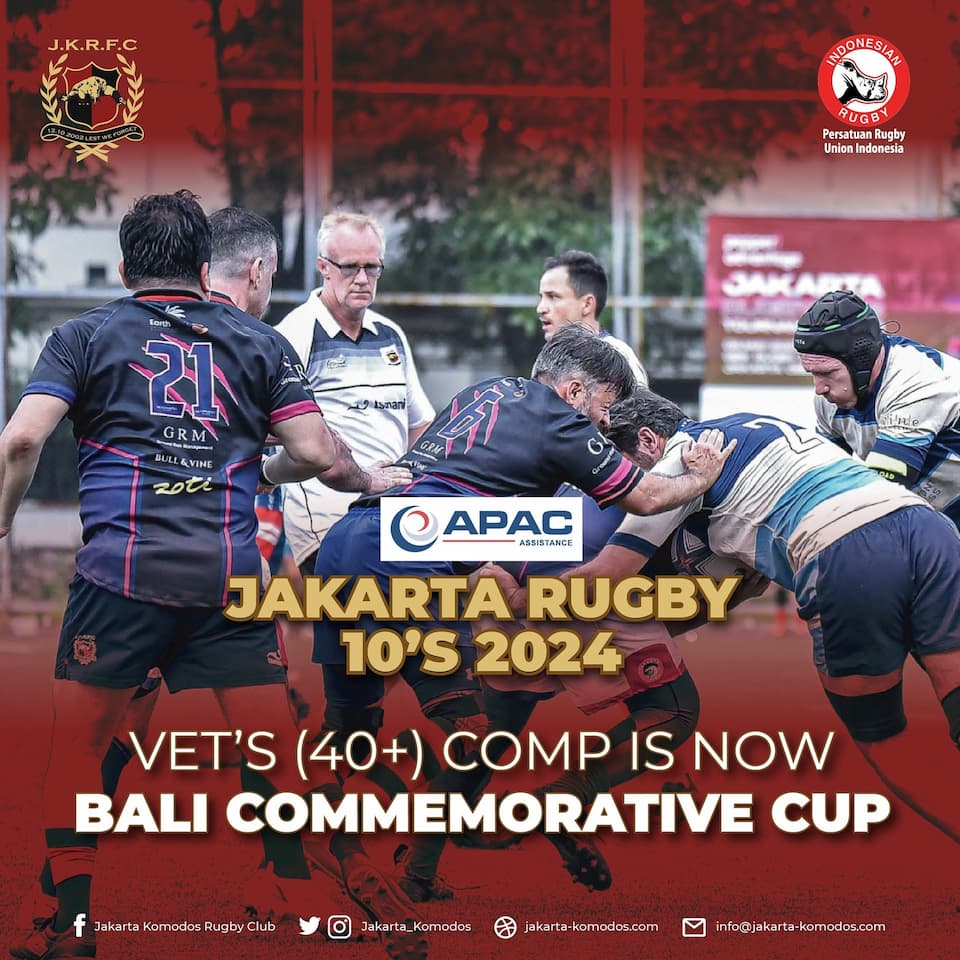 Vets Pools - Jakarta Rugby 10s 2024 - Bali Commemorative Cup