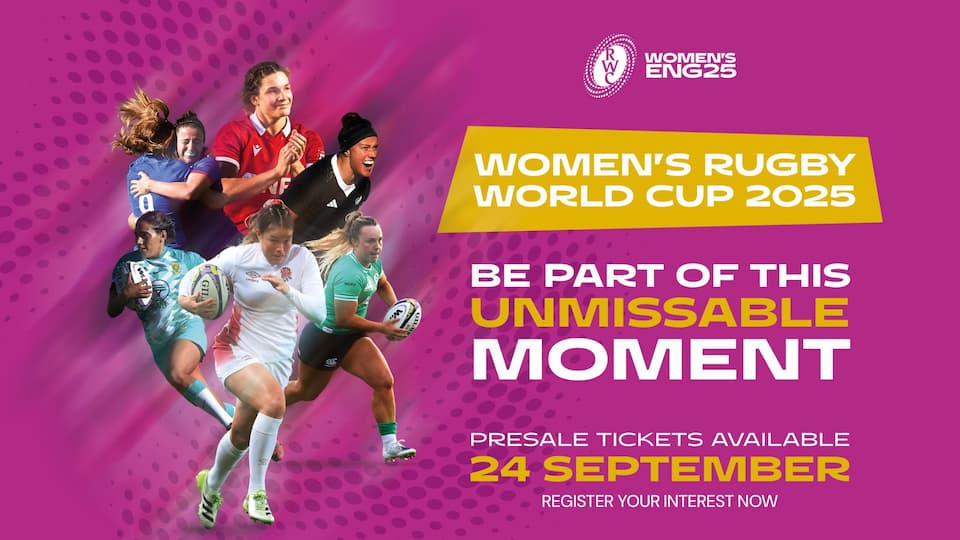 Women’s Rugby World Cup England 2025 Tickets