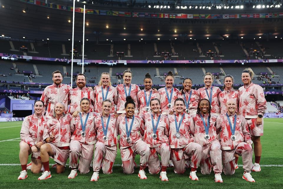 Canada - Womens 7s Rugby Paris 2024 Silver medal