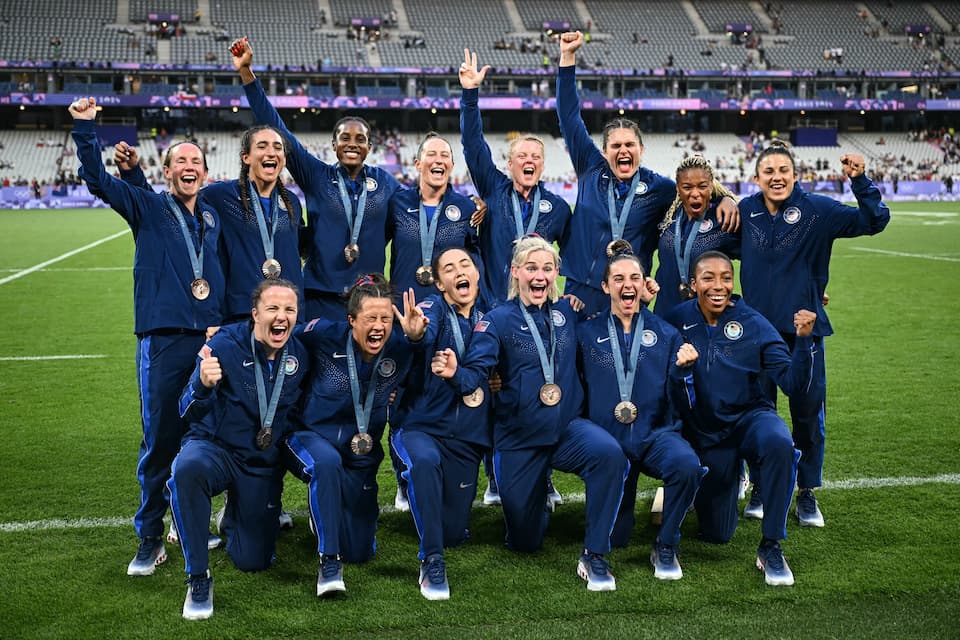 USA - Womens 7s Rugby Paris 2024 Bronze medal