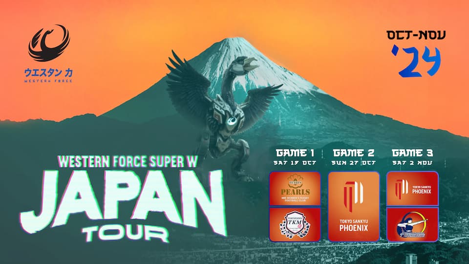 Western Force - Japan Tour 2024