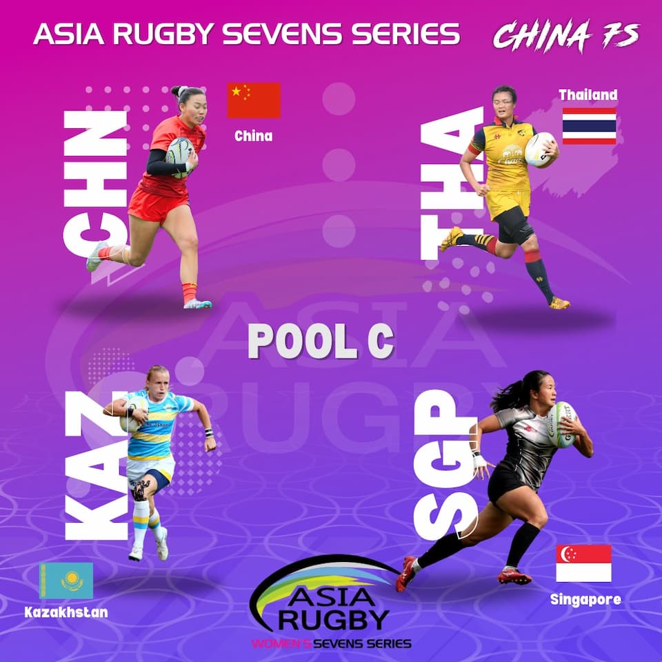 Women's Pools - China 7s ARSS Leg 2 2024 Pool C