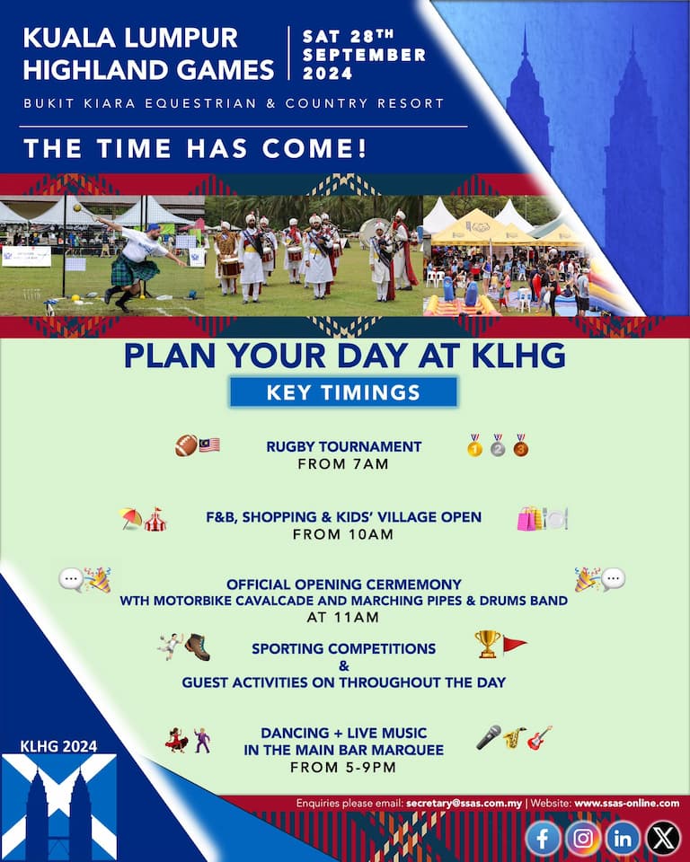 KL Highland Games 2024