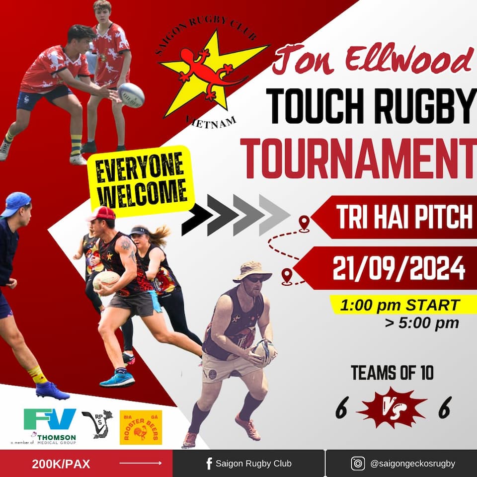 Saigon Geckos - Jon Ellwood Touch Rugby Tournament 2024