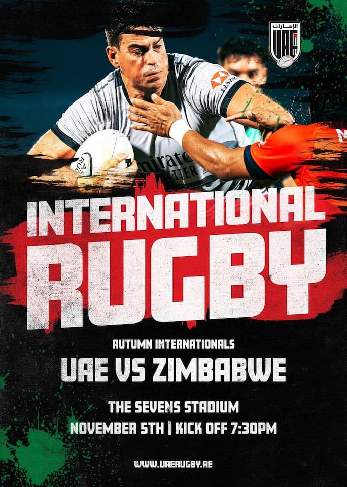 UAE vs Zimbabwe - November 5 2024 Test Rugby