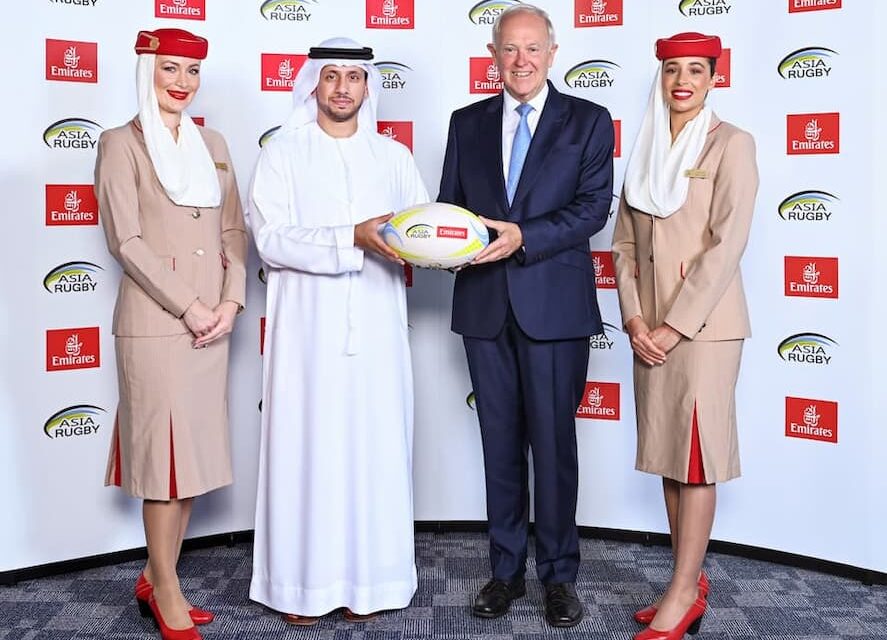 Emirates Signs On As Asia Rugby Title Competition Sponsor in Three Year Deal