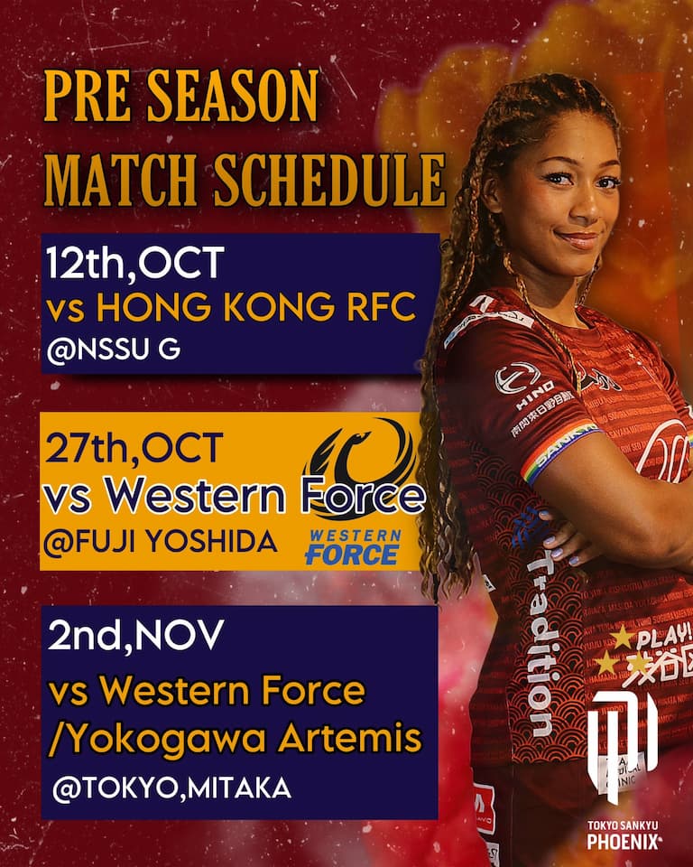 Tokyo Sankyu Phoenix Club 2024 Pre-season