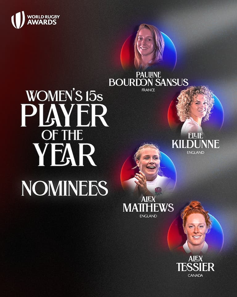 World Rugby Women’s 15s Player of the Year