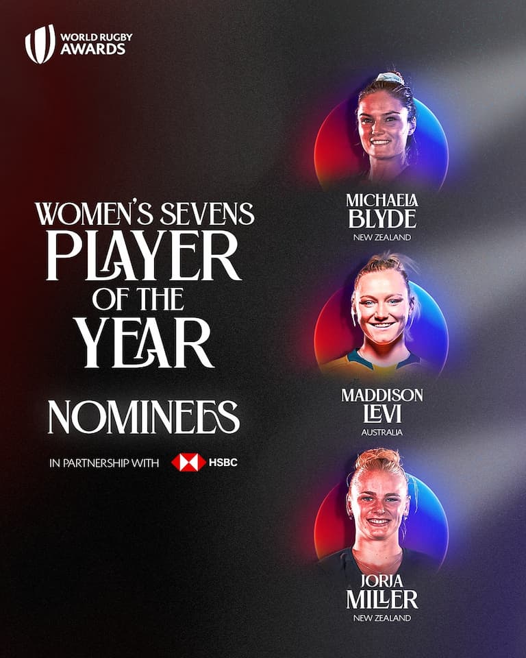 World Rugby Women’s Sevens Player of the Year in partnership with HSBC