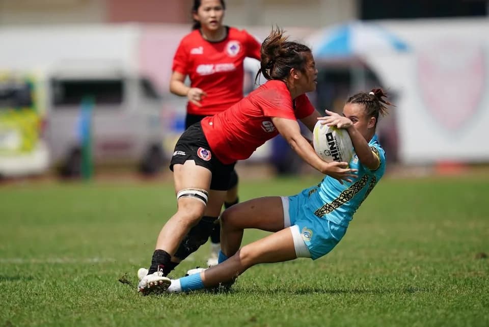 Singapore & Kazakhstan Women - Asia Rugby Emirates Sevens Series Bangkok 7s 2024 