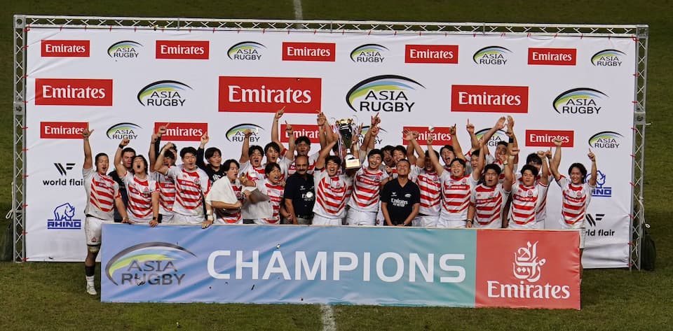 Japan Champions -U19s 2024 Asia Rugby Championship