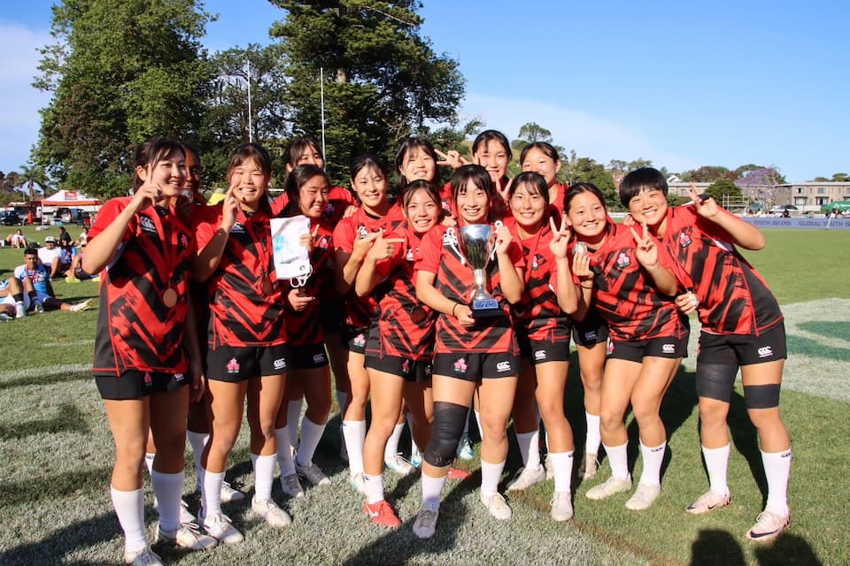 Japan U18 SDS Girls Win Global Youth Sevens 2024