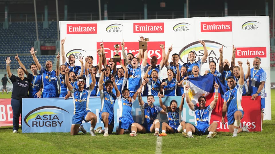 PRFU Win Asia Rugby Sevens Trophy 2024