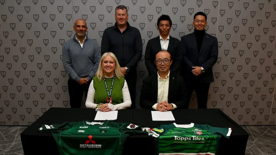 JRLO Dynaboars and English Premiership Leicestser Tigers Sign 2025 Performance Partnership