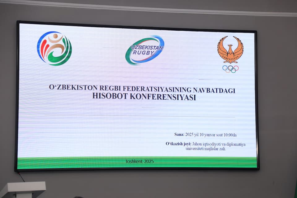 Uzbekistan Rugby AGM held in January 2025, 