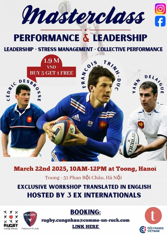 Rugby Masterclass Hanoi 2025 - Rugby Cùng Nhau